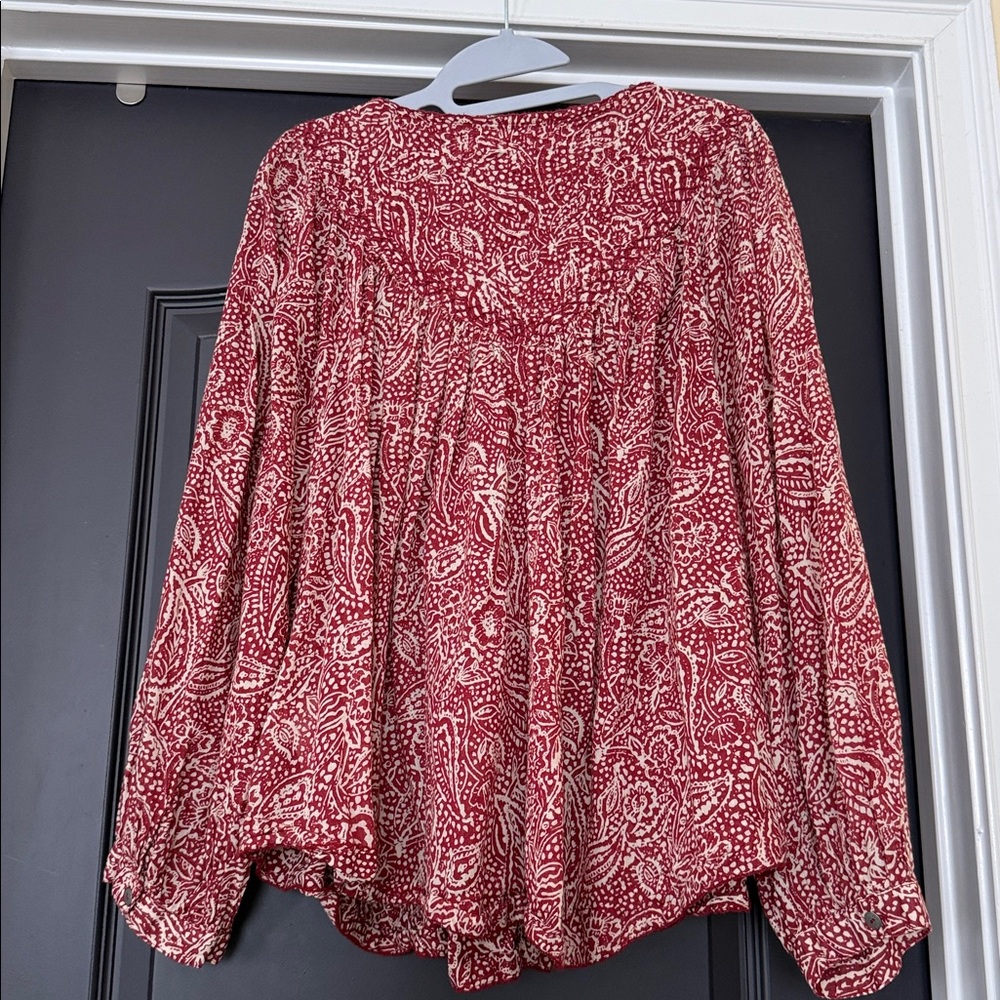 We The Free Free People Meadow peasant top - Picture 3 of 8